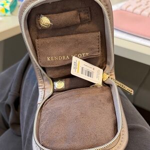 Kendra Scott Gray and Gold Jewelry Organizer